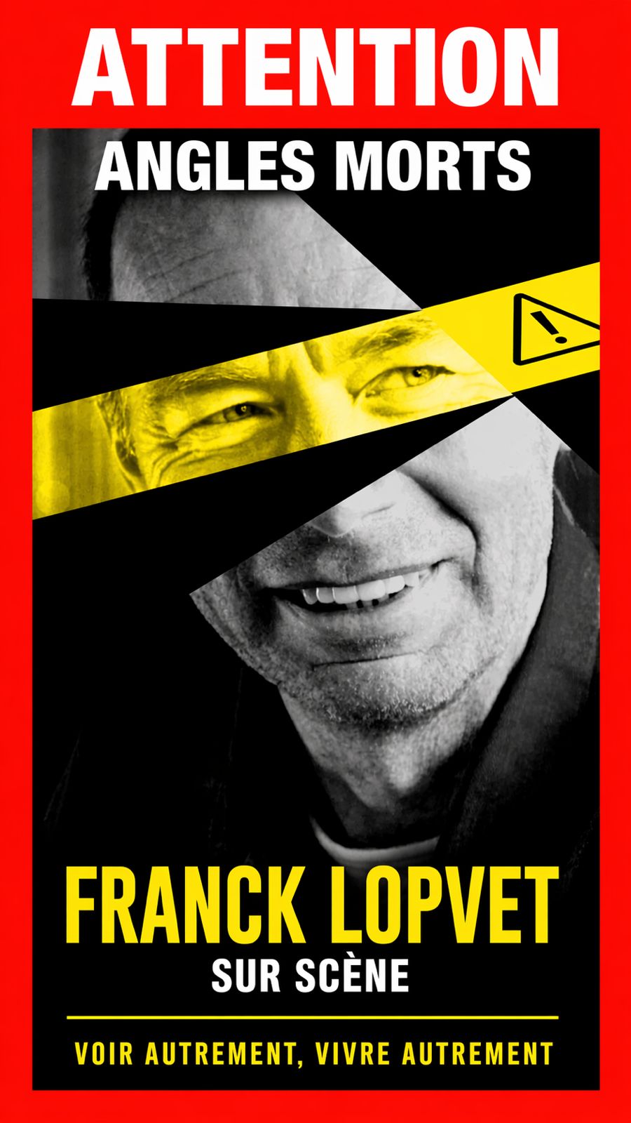Franck lopvet sur scene